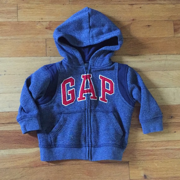 Gap Boys 12-18M Zip Up Hoodie - Picture 1 of 4